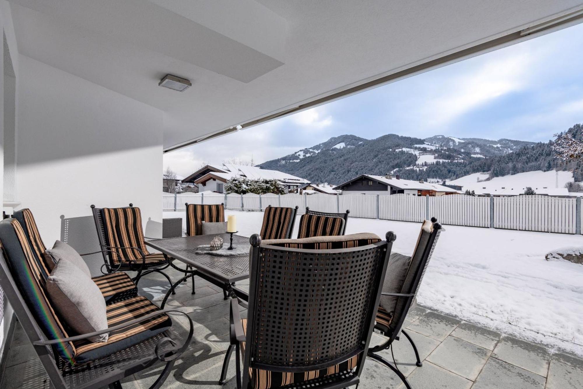 Ferienvilla Im Gruenen-Au Villa Soell Söll Exterior foto